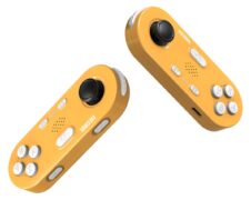 MECOOL σετ ασύρματων motion gamepad KidzMove GM2 για smart TV & TV Box, κίτρινο, 2τμχ