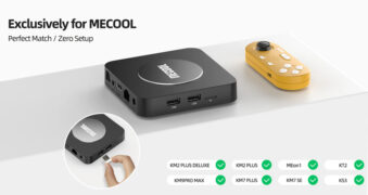 MECOOL σετ ασύρματων motion gamepad KidzMove GM2 για smart TV & TV Box, κίτρινο, 2τμχ 9