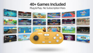MECOOL σετ ασύρματων motion gamepad KidzMove GM2 για smart TV & TV Box, κίτρινο, 2τμχ 11