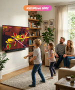 MECOOL σετ ασύρματων motion gamepad KidzMove GM2 για smart TV & TV Box, κίτρινο, 2τμχ 13