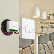 SONOFF smart διακόπτης MINI DUO, 2 κανάλια, WiFi, συμβατός με Matter, 16A, λευκός 3