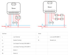 SONOFF smart διακόπτης MINI DUO, 2 κανάλια, WiFi, συμβατός με Matter, 16A, λευκός 4