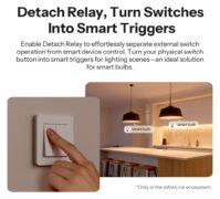 SONOFF smart διακόπτης MINI DUO, 2 κανάλια, WiFi, συμβατός με Matter, 16A, λευκός 6