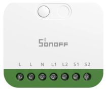 SONOFF smart διακόπτης MINI DUO, 2 κανάλια, WiFi, συμβατός με Matter, 16A, λευκός 1