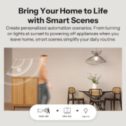 SONOFF smart διακόπτης MINI DUO, 2 κανάλια, WiFi, συμβατός με Matter, 16A, λευκός 12