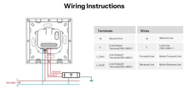 SONOFF smart επιτοίχιος διακόπτης ρολών Orb-RBS, WiFi, Matter, 1A, λευκός 16 SONOFF smart επιτοίχιος διακόπτης ρολών Orb-RBS, WiFi, Matter, 1A, λευκός 3