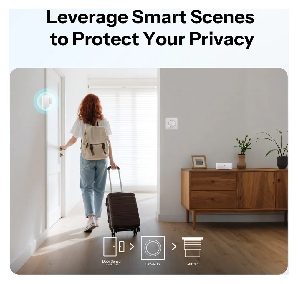 SONOFF smart επιτοίχιος διακόπτης ρολών Orb-RBS, WiFi, Matter, 1A, λευκός 11 SONOFF smart επιτοίχιος διακόπτης ρολών Orb-RBS, WiFi, Matter, 1A, λευκός - Image 9