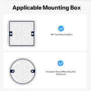 SONOFF smart επιτοίχιος διακόπτης ρολών Orb-RBS, WiFi, Matter, 1A, λευκός 25 SONOFF smart επιτοίχιος διακόπτης ρολών Orb-RBS, WiFi, Matter, 1A, λευκός 12