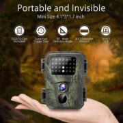 SUNTEK κάμερα κυνηγού MINI600, PIR, 20MP/1080p, SD, IP65 3