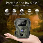 SUNTEK κάμερα κυνηγού MINI600, PIR, 20MP/1080p, SD, IP65 3