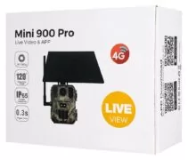 SUNTEK smart ηλιακή κάμερα κυνηγού Mini 900 Pro, PIR, 4G, 30MP/2K, SD, IP65 6