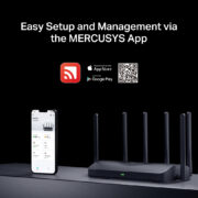 MERCUSYS router MR47BE, WiFi 7, 9.3Gbps BE9300, Tri-Band, V2.0 6
