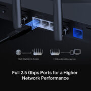 MERCUSYS router MR47BE, WiFi 7, 9.3Gbps BE9300, Tri-Band, V2.0 8