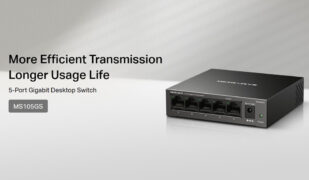 MERCUSYS desktop switch MS105GS, 5x Gigabit θύρες, V2.0 2