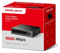 MERCUSYS desktop switch MS105GS, 5x Gigabit θύρες, V2.0 7