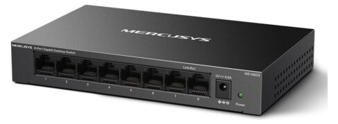 MERCUSYS desktop switch MS108GS, 8x Gigabit θύρες, V1.0 6