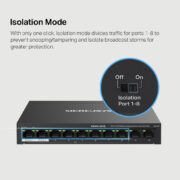 MERCUSYS desktop switch MS110P, 10x 10/100Mbps θύρες, PoE+, V1.0 21 MERCUSYS desktop switch MS110P, 10x 10/100Mbps θύρες, PoE+, V1.0 8