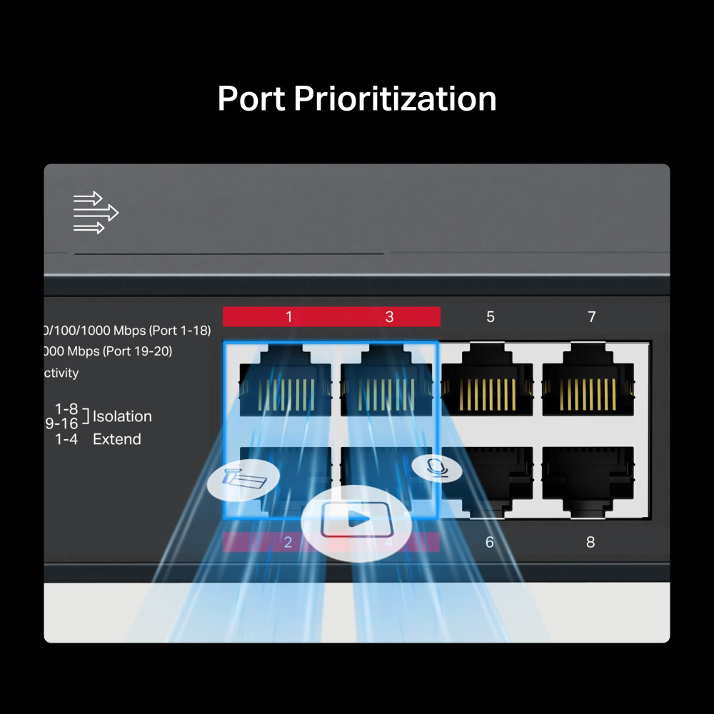 MERCUSYS rackmount switch MS120GP, 20x Gigabit θύρες, PoE+, V1.0 10 MERCUSYS rackmount switch MS120GP, 20x Gigabit θύρες, PoE+, V1.0 - Image 8