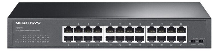 MERCUSYS desktop/rackmount switch MS124GS, 24x Gigabit θύρες, V1.0
