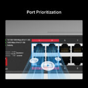 MERCUSYS rackmount switch MS128GP, 28x Gigabit θύρες, PoE+, V1.0 8