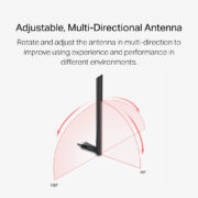 MERCUSYS ασύρματος USB αντάπτορας δικτύου MU6H, AC650, Dual Band, V 1.30 5