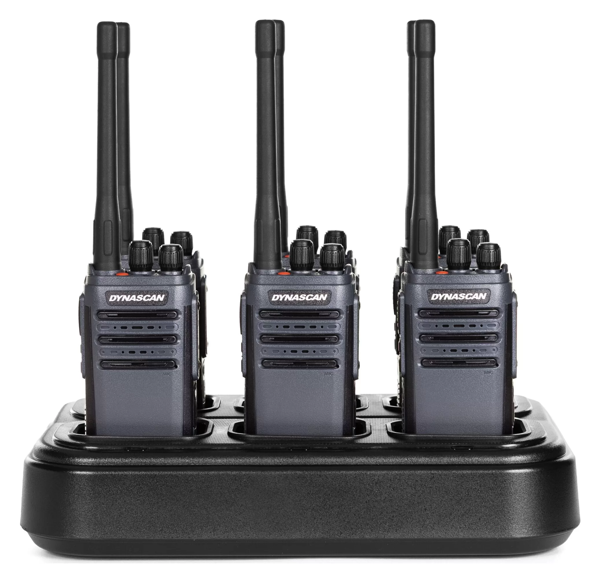 Pack 6 Dynascan EU-55 PMR-446 με πολλαπλό φορτιστή