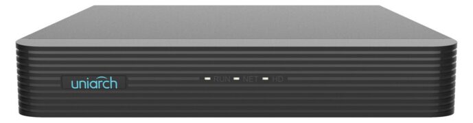 UNIARCH NVR καταγραφικό NVR-104E2-P4, H.265/H.264, 8MP, 4 κανάλια PoE 1