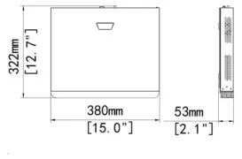 UNIARCH NVR καταγραφικό NVR-216S2, H.265/H.264, 8MP, 16 κανάλια 4