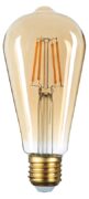 OPTONICA LED λάμπα ST64 1305, 8W, 2500K, E27, 700lm