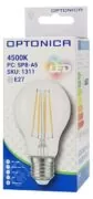 OPTONICA LED λάμπα A60 Filament 1311, 8W, 4500K, E27, 810lm 2