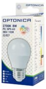 OPTONICA LED λάμπα G45 1338, 8W, 2700K, 710lm, E27 3