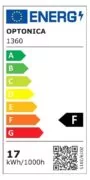 OPTONICA LED λάμπα A60 1360, 17W, 6000K, E27, 1710lm 6 OPTONICA LED λάμπα A60 1360, 17W, 6000K, E27, 1710lm 2