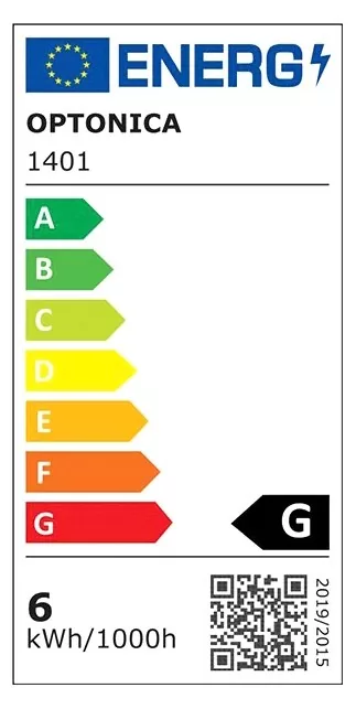 OPTONICA LED λάμπα G45 1401, 5.5W, 6000K, E14, 450lm 4 OPTONICA LED λάμπα G45 1401, 5.5W, 6000K, E14, 450lm - Image 2