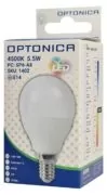 OPTONICA LED λάμπα G45 1402, 5.5W, 4500K, E14, 450lm 3