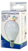 OPTONICA LED λάμπα G45 1403, 5.5W, 2700K, 450lm, E14 3