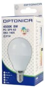 OPTONICA LED λάμπα G45 1405, 8W, 4500K, 710lm, E14 7 OPTONICA LED λάμπα G45 1405, 8W, 4500K, 710lm, E14 3