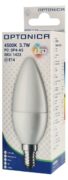 OPTONICA LED λάμπα candle C37 1423, 3.7W, 4500K, E14, 320lm 2