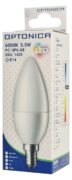 OPTONICA LED λάμπα C37 1425, 5.5W, 6000K, E14, 450lm 3