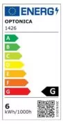 OPTONICA LED λάμπα candle C37 1426, 5,5W, 4500K, E14, 450lm 6 OPTONICA LED λάμπα candle C37 1426, 5,5W, 4500K, E14, 450lm 2