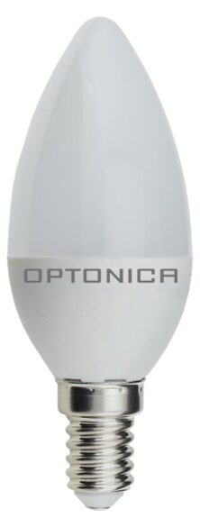 OPTONICA LED λάμπα candle C37 1426, 5,5W, 4500K, E14, 450lm