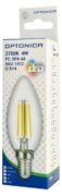 OPTONICA LED λάμπα candle C35 1472, Filament, 4W, 2700K, 400lm, E14 3