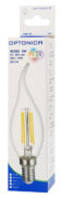 OPTONICA LED λάμπα Candle C35T Filament 1481, 4W, 4500K, E14, 400lm 2