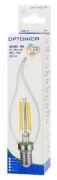 OPTONICA LED λάμπα Candle C35T Filament 1481, 4W, 4500K, E14, 400lm 2