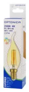 OPTONICA LED λάμπα Candle T35 Filament 1491, 4W, 2500K, E14, 400lm 5 OPTONICA LED λάμπα Candle T35 Filament 1491, 4W, 2500K, E14, 400lm 2