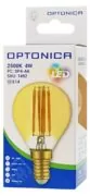 OPTONICA LED λάμπα G45 Filament 1492, 4W, 2500K, E14, 400lm 2
