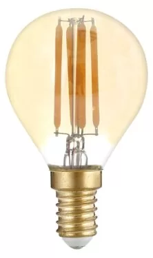 OPTONICA LED λάμπα G45 Filament 1492, 4W, 2500K, E14, 400lm