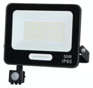 OPTONICA LED προβολέας 15858 με αισθητήρα κίνησης, 50W, 4000K, IP65 1