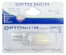 OPTONICA LED λάμπα 1615, 2W, 6000K, 170lm, G4 3