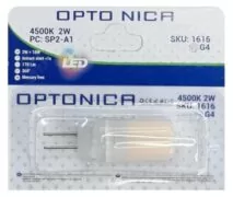 OPTONICA LED λάμπα 1616, 2W, 4500K, 170lm, G4 3