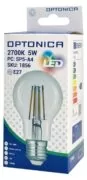 OPTONICA LED λάμπα A60 1856, Filament, 5W, 2700K, 600lm, E27 3